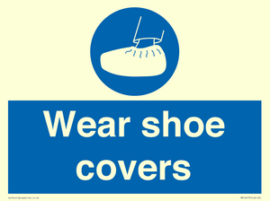 Wear shoe covers
